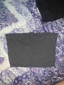Stripe tube top