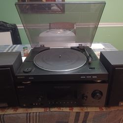 SONY 7.1 CHANNELS STR-DG720 AV RECEIVER WITH SONY PHONO AND SONY BOOKSHELF SPEAKERS AND BLUETOOTH RECEIVER $500 FINAL PRICE 