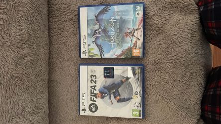 FIFA 23 and Horizon Forbidden West disc game