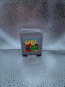Nintendo Game Boy Sports Games Lot – Golf & Goal! Tested Working