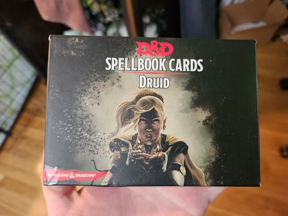 DnD Druid Spell Cards
