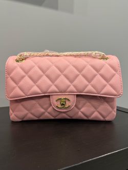 Pink channel  bag