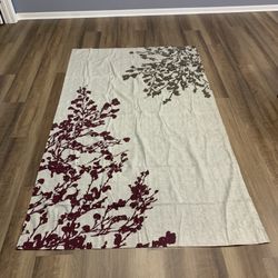 Modern Floral Curtains