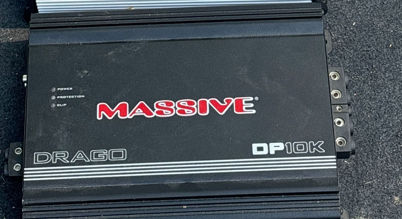 Massive Audio DP10K Amplifier