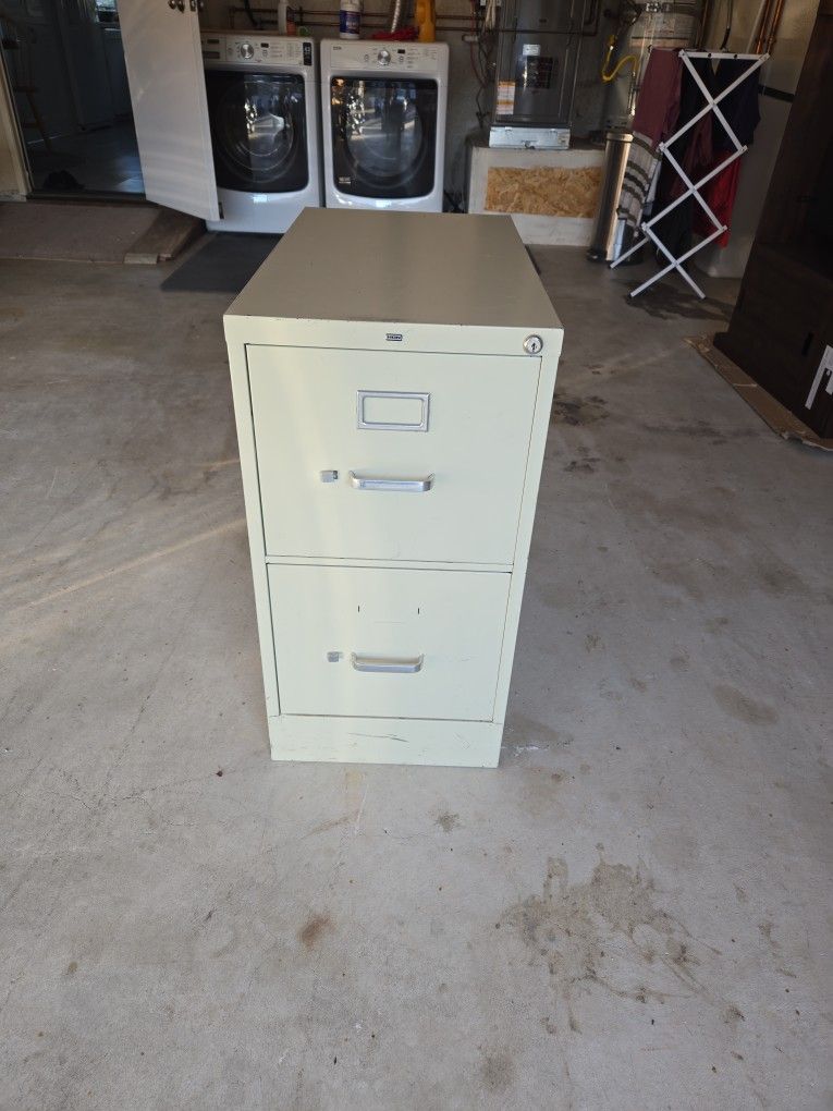 File cabinet two drawer letter size