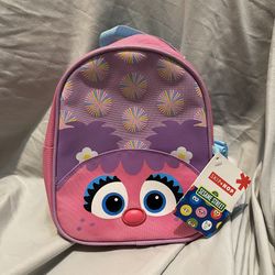 Sesame Street Mini Backpack With Safety Harness - Abby Cadabby