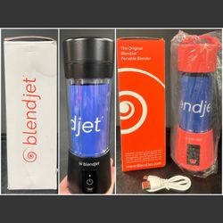 (2) BlendJet Portable Blender. Red or Black. $15 each