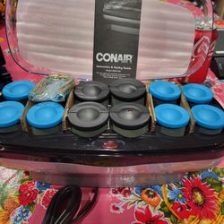 Conair Heat Waves Jumbo & Super Jumbo Hot Rollers box is rip in the sides but doesn't affect the product inside. 