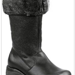 Women’s Boots By Toe Warmers, Lined, Waterproof, Size 9, Like New, Bargain!