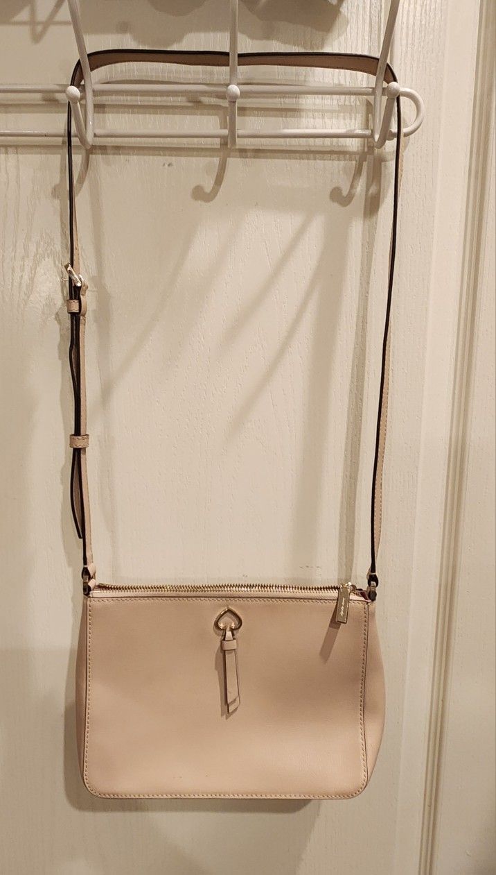 Kate Spade Crossbody Bag β Blush Pink β Adjustable Strap