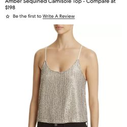 Walter Baker Sequin Cami XS