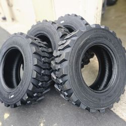 New Each 12-16.5 Bobcat Tractor Tires 