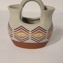 Vintage Wedding Vase In Southwest Design 