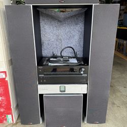 Onkyo TX-NR646 7.2 4k AVR ,Polk Audio Monitor 70 Towers.
