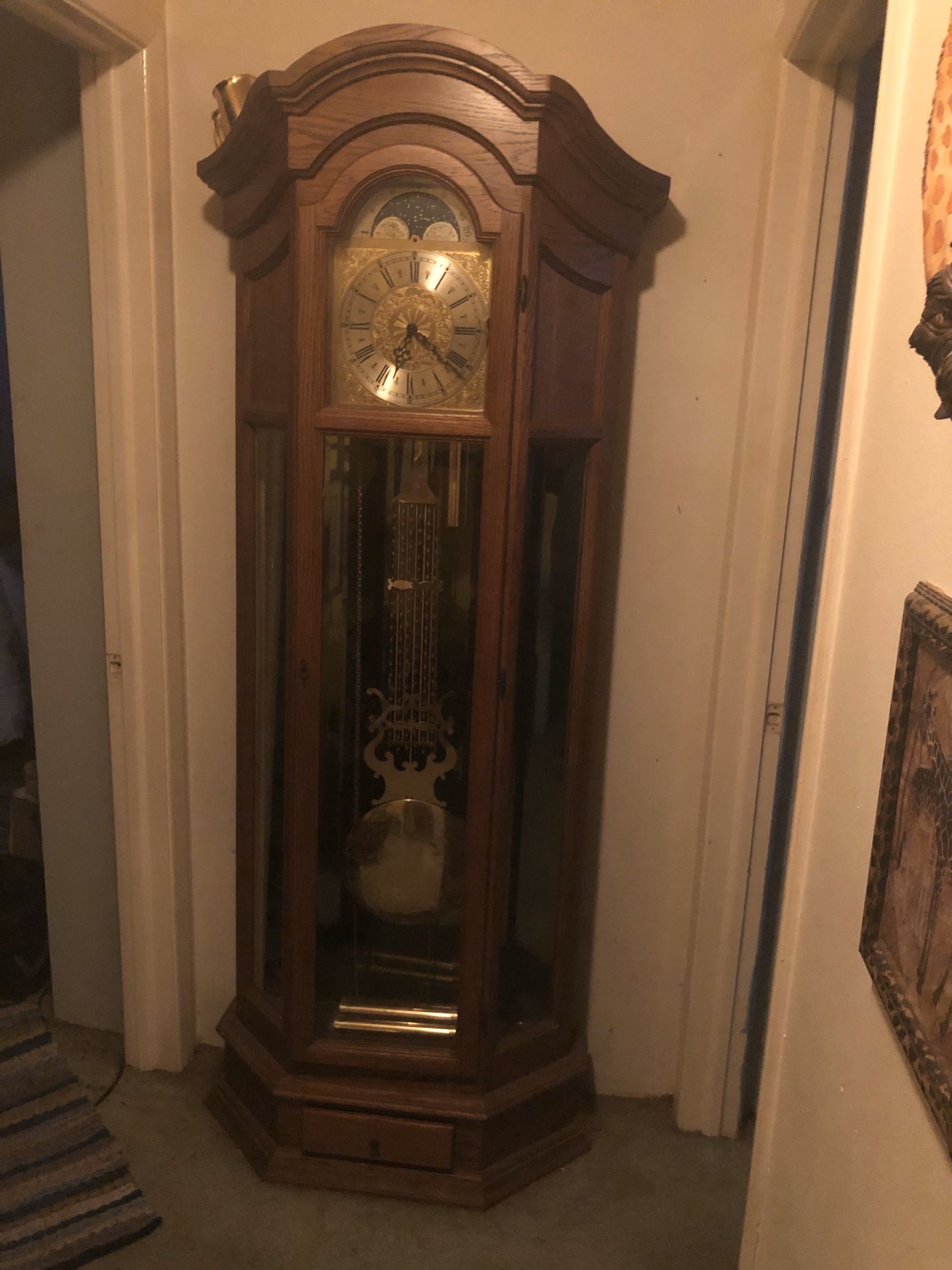 1987 Black Forest Grandfather Clock