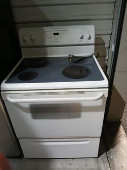 Glass tab electric Stove