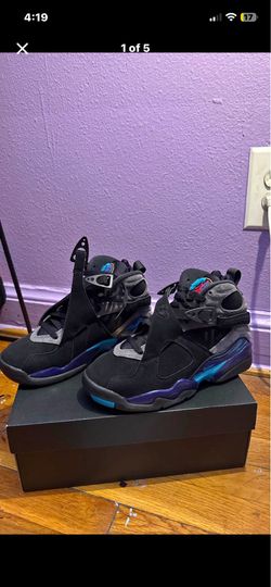 Jordan 8s Size 4.5 Fit A 5