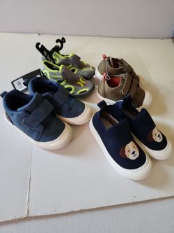 Toddler size 5 and 6 shoes Bearpaw Hirley and jumping beans new and used great condition