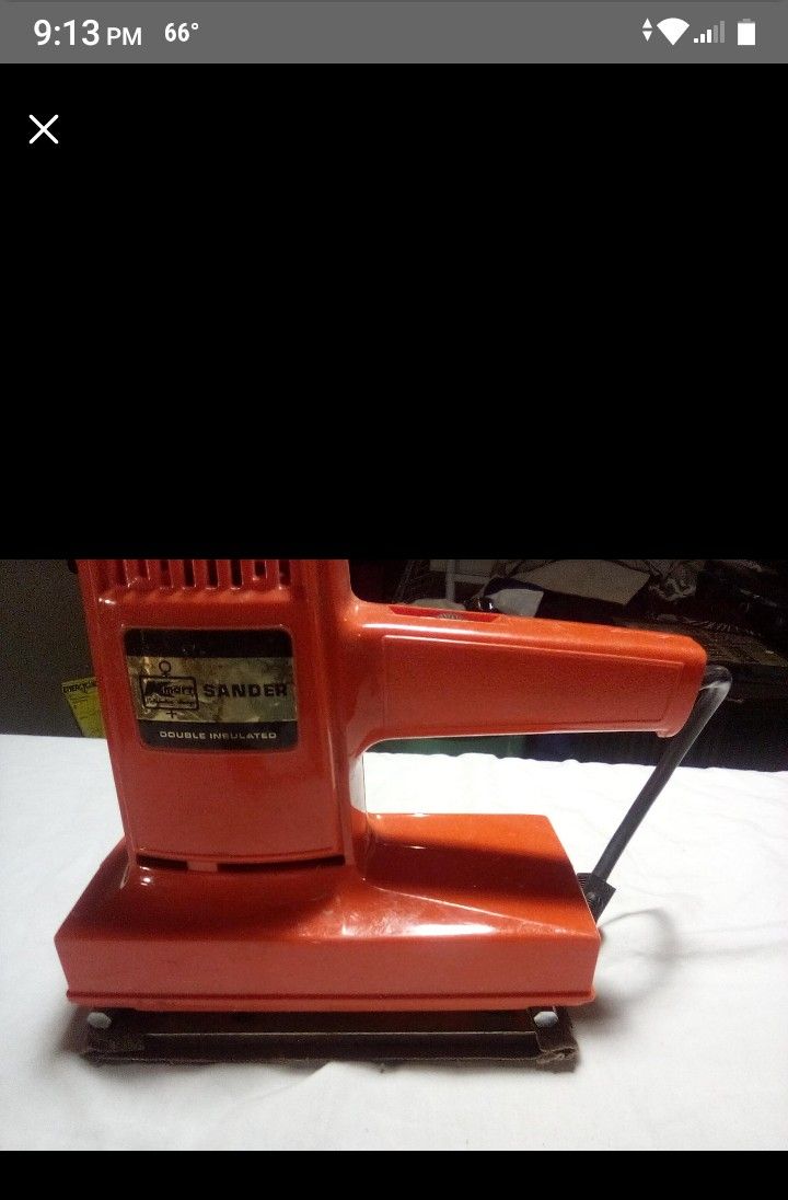 Belt Sander. Double Insulated.Belt Sander. Double Insulated