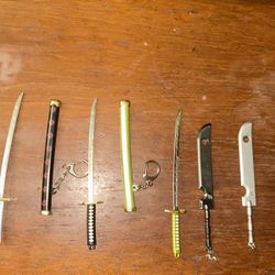 Sword Keychains 