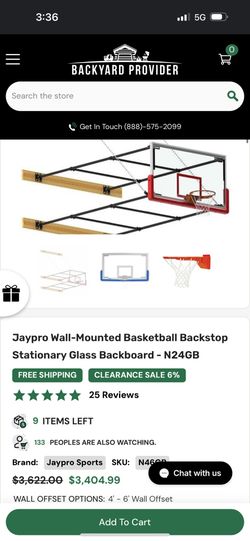 2 Jaypro Sports Basketball Goals $1500 Obo