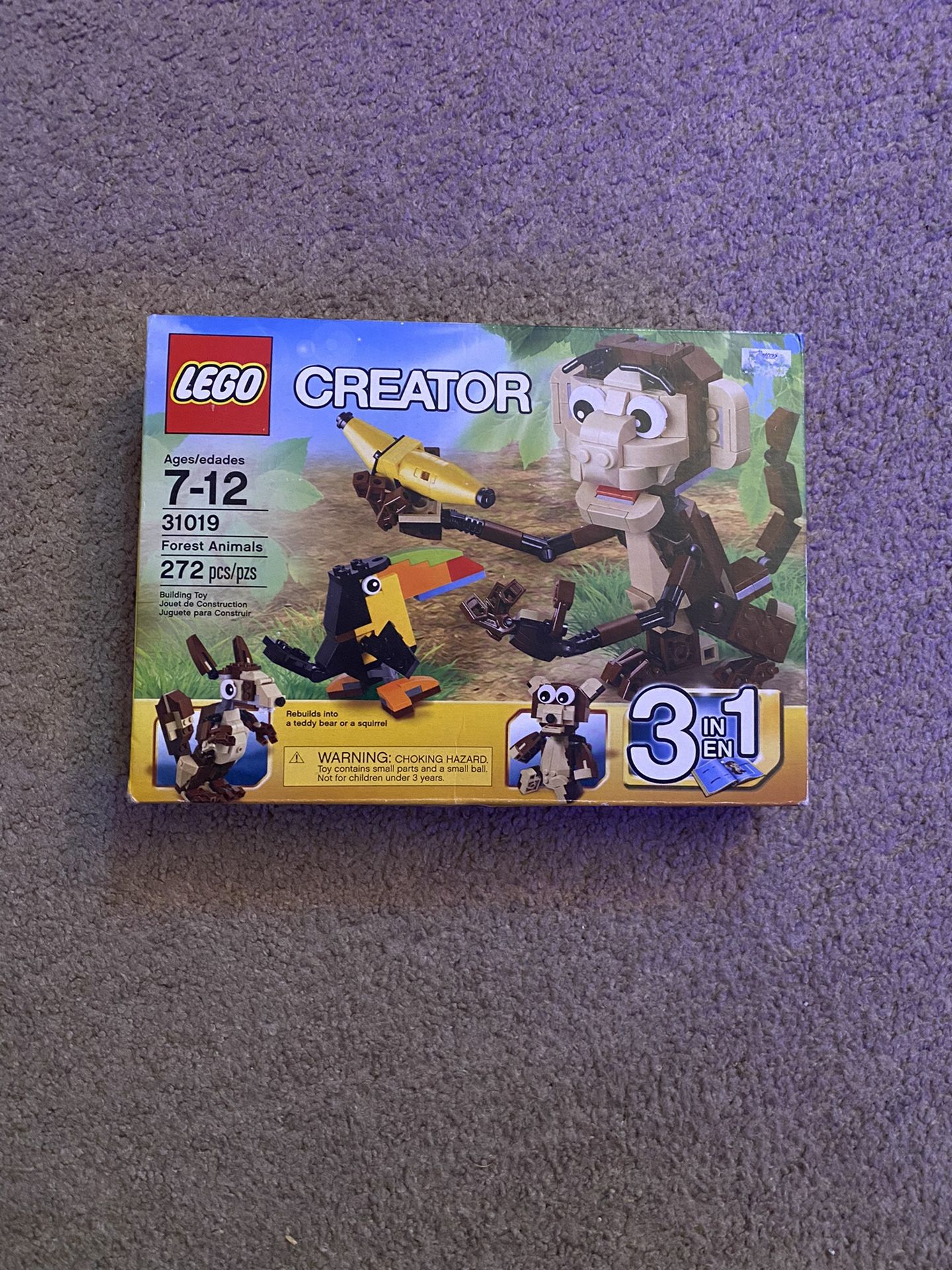 LEGO creator Forest Animals Set
