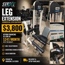 Strive Gen 1 Leg Extension – Commercial Gym Equipment