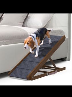 PATHOSIO Dog Ramps for Bed Portable Dog Ramp for Couch, Folding Dog Ramp for ...