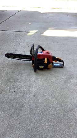 Home Light Gas Chainsaw Works Very Good