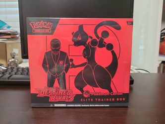 Pokemon Destined Rivals Pokemon Center ETB  540 OBO