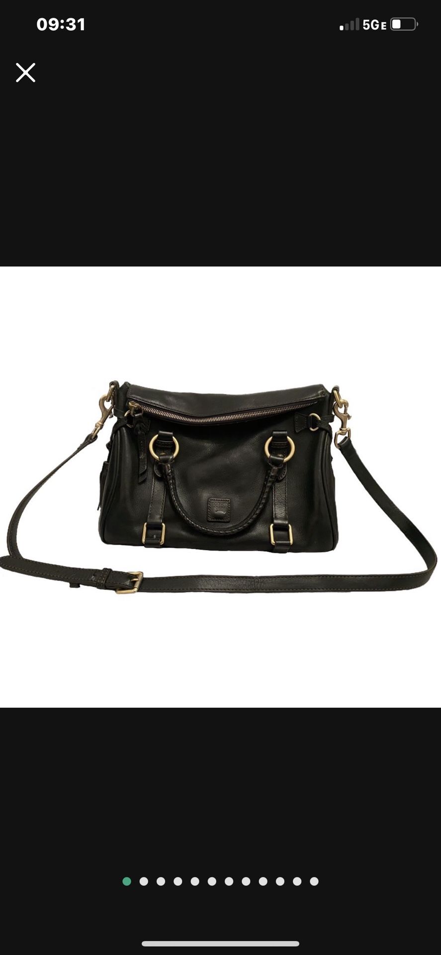 Dooney & Bourke medium Florentine leather satchel