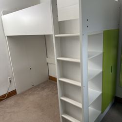 IKEA SMASTAD Loft Bed with Desk