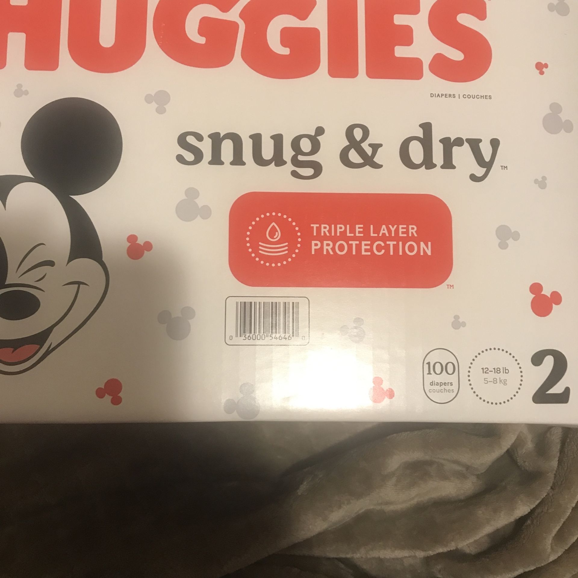 Huggies Diapers Size 2 100 Diapers 