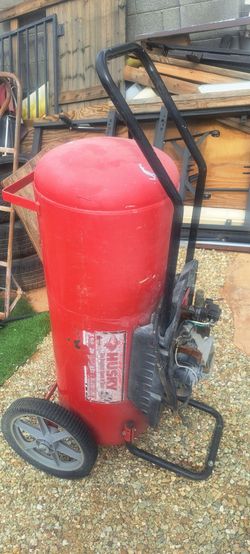 ($40) Husky 26-Gallon Portable Air Compressor 5.5hp