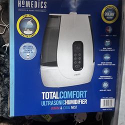 Homedics TOTAL COMFORT  ULTRASONIC-HUMIDIFIER Warm & Cool Mist