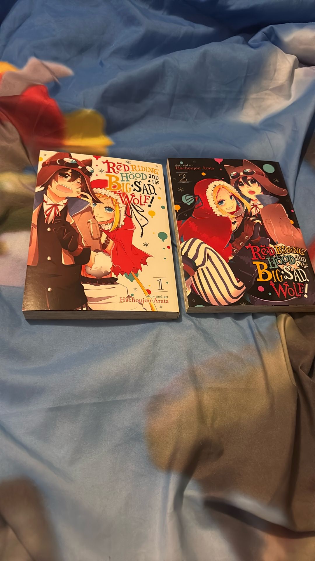 Red Riding Hood And The Big Sad Wolf Manga Vol 1 And 2