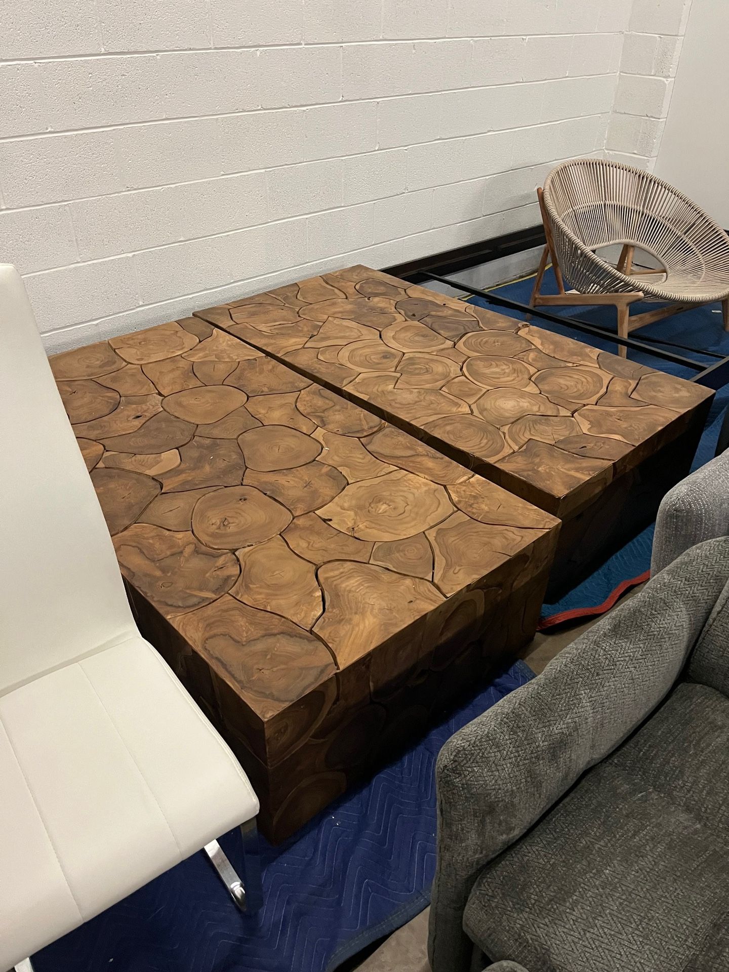 Solid Teak Coffee Table Retail $1449