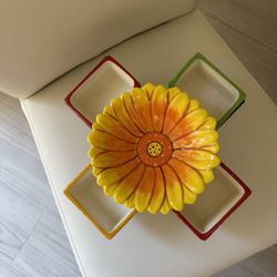  Ceramic Condiments Holder Set