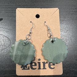 Teal Earrings