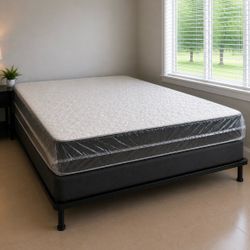 King Size Mattress 10” Inches Thick ✨New From Factory Excellent Comfort Also Available: Twin, Full And Queen Same Day Delivery 🚚