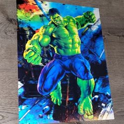 Hulk 3D Holographic Lenticular Poster