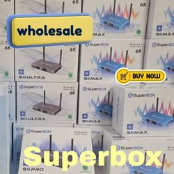 Superbox S6 Max  Smart TV   Super box S6 Android 12
