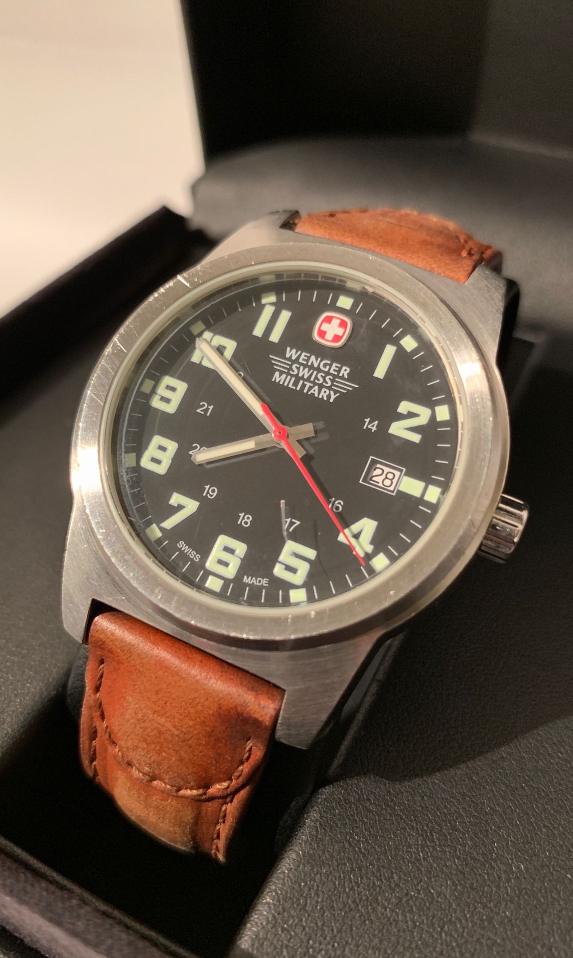 Wenger swiss military shop watch 7290x battery
