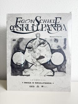 POP MART MEGA α SKULLPANDA 400% Egon Schiele H330mm JAPAN