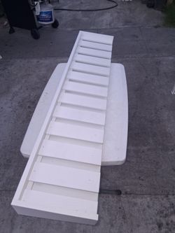 Solid shelves 10"×48"long. $12 each