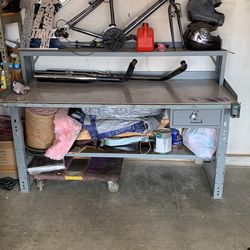 Industrial Workbench. Solid As A Tank.