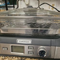 Cuisinart Food Steamer used once/like new.
