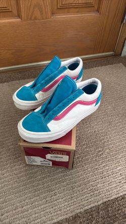 Vans Sneakers Teal and Pink