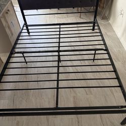 Queen Bedframe Plus Boxframe