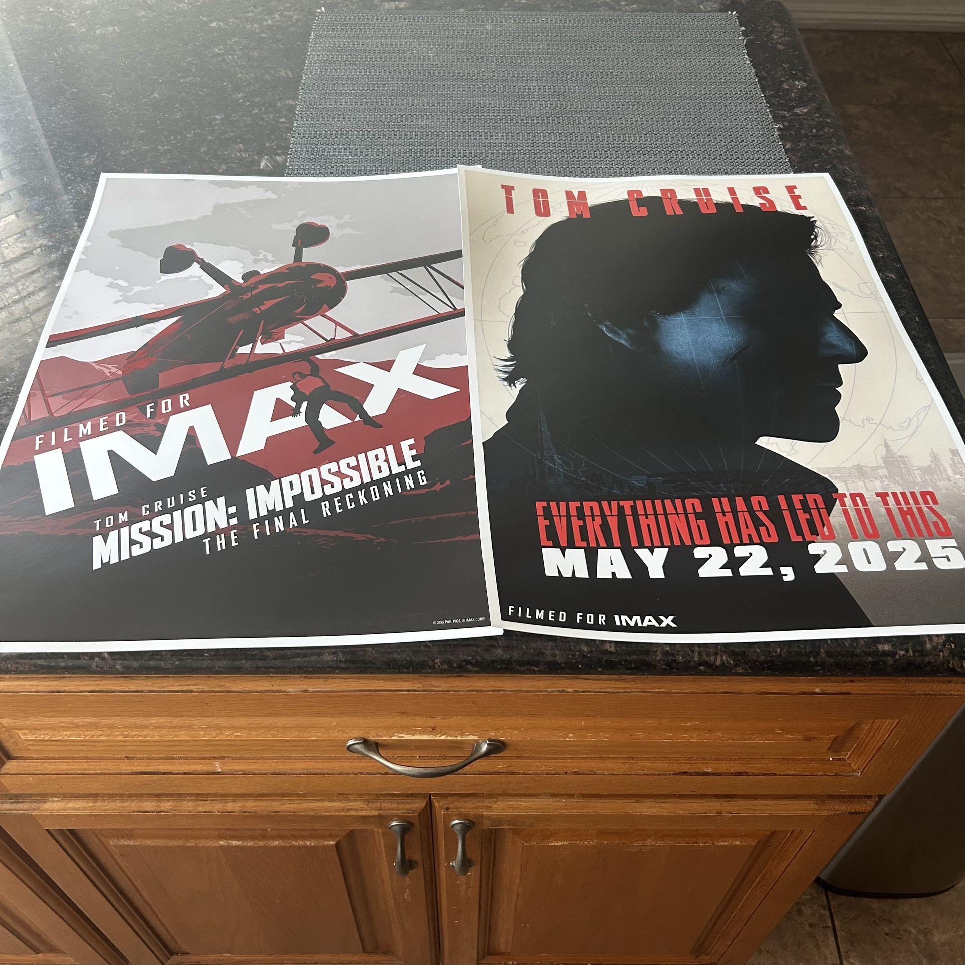 Mission Impossible The Final Reckoning Tom Cruise Poster Regal IMAX